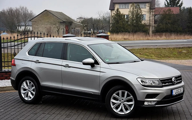 Volkswagen Tiguan cena 85900 przebieg: 182000, rok produkcji 2016 z Radymno małe 466